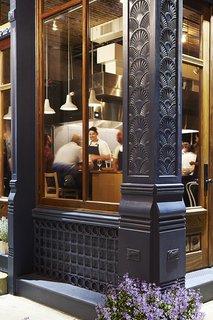 Original details, such as the ornate work on the structure’s facade, were carefully preserved and embellished. The restaurant is located in Cincinnati's Over-the-Rhine neighborhood, an area downtown that has been the home of scores of German-owned beer halls over the city's history. 