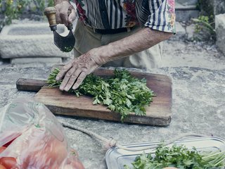 The nonagenarian lives alone, and often he prepares ingredients and cooks meals unassisted.