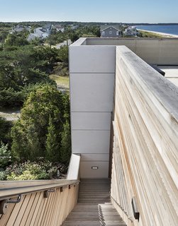"The whole idea is very simple: <br>If floodwater comes, it flows around <br>and underneath the building. <br>It doesn’t compromise any of the <br>structure above." John Berg, architect