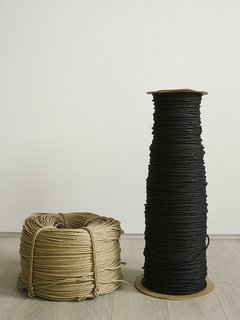 Warp Speed - Photo 3 of 12 - Woven paper cord is a natural, cool, comfortable, and durable material. The variety that Carl Hansen & Søn employs is treated with a thin layer of wax, which helps to prevent stains.