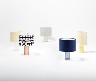 Magic Lamp </p><p> A range of graphic Kvadrat cotton fabric shades enliven the Magic lamp by Isabelle Gilles and Yann Poncelet for Colonel. moncolonel.fr