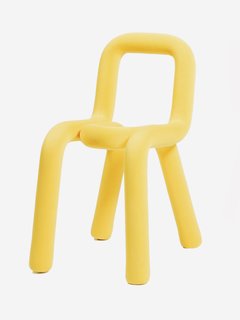 Bold Chair <br></p><p>Beneath its removable textile cover, which comes in 13 colors, Moustache’s Bold <br>chair is an updated version of a bended chair in tubular steel. moustache.fr