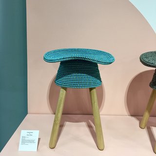 Umbra Shift presented a Coil stool designed by Harry Allen that's inspired by traditional basketweaving found in the Philippines. 