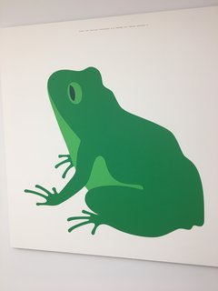 Rana, 1976, a silkscreen by Enzo Mari. We just snuck him in here because we like him. 