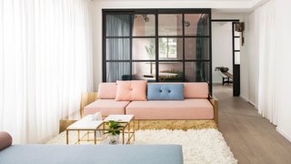See How This Colorful Hong Kong Apartment Was Made to Feel Bigger Than it Actually Is - Photo 3 of 7 -