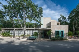 A New Modern Hotel Brings Midcentury Miami to Tulum, Mexico - Photo 1 of 8 -