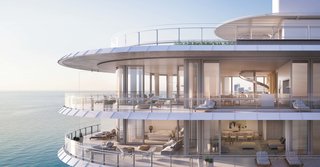 Take a peek into the expansive residences that seem to float over the ocean.