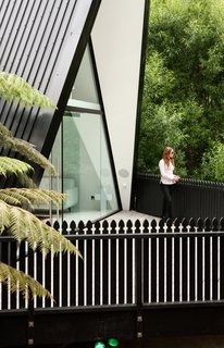 "Every time I visit the house, I get excited by the complexity and simplicity of its form. It has that 'happy place' feeling for me," says Tate. 