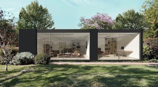 The Los Angeles In-Law Suite was created for clients who were looking for a beautiful and functional space for their in-laws to live in. It was designed with all the amenities needed for independent living including a full kitchen, living space, bathroom, bedroom, office, and laundry space.
