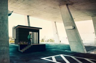 An Austin Prefab Company Debuts a Tiny Office You Can Build in Four Hours - Photo 1 of 1 -