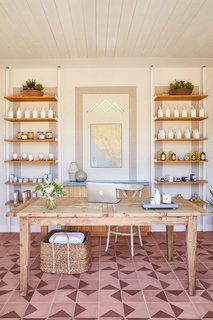 The spa, which has seven treatment rooms, draws from classic bathhouses and mineral baths and therapies found all over the world. The boutique area allows guests to take their favorite products home with them. 