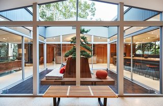 A Hexagonal Midcentury Residence in Southern California Offered at $2.89M - Photo 3 of 9 -