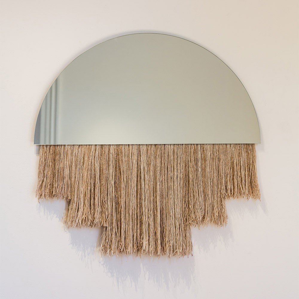 Half Moon Mirror By The Future Perfect Dwell Half Moon Mirror