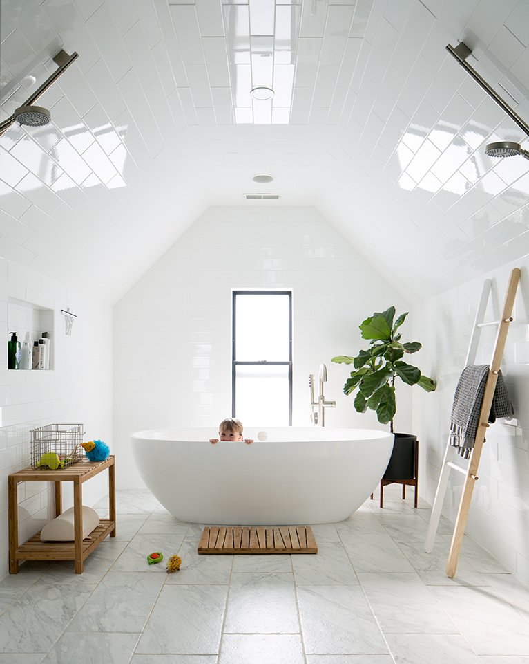 The third floor houses the master suite and an 80-square-foot wet room. Existing walls were moved in to create a higher
-
Denver, Colorado
Dwell Magazine : September / October 2017