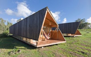 Experience the Magic of Easter Island While Staying in a Modern Eco-Cabana - Photo 1 of 6 - The warm wood construction and sleek "primitive-modern" look captures the energy of the island. 
