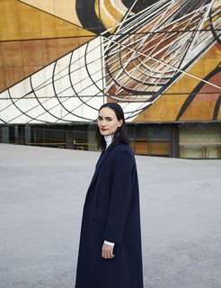 Mexico City-based architect, Frida Escobedo. 