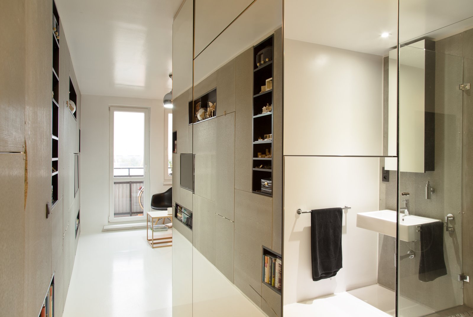 Photo 7 of 8 in A Tiny Apartment in Slovakia Makes Clever Use of Space ...