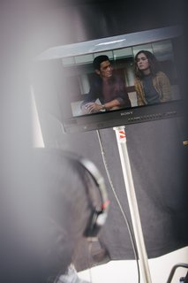 Get an Exclusive Sneak Peek of a New Short Film on Columbus, Indiana - Photo 1 of 4 - John Cho and Haley Lu Richardson play characters who form an unlikely bond through the medium of architecture in Columbus.
