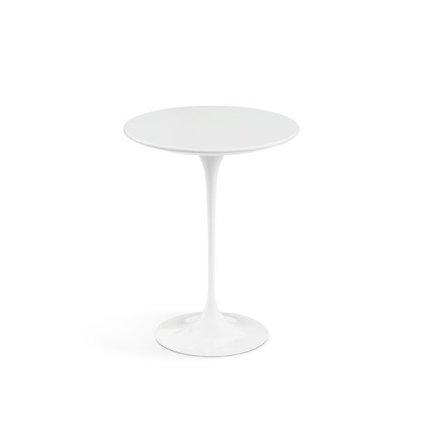 Rivet Meeks Round Storage Basket Side Table By Dwell Saarinen Round Side Table
