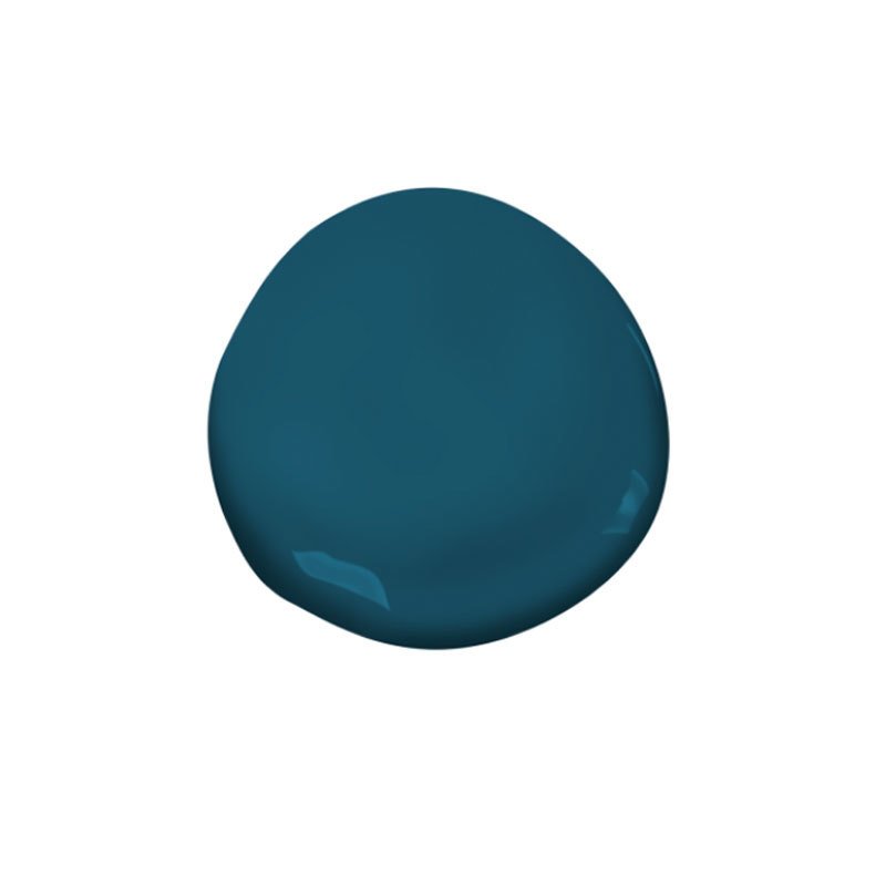 Photo 1 Of In Benjamin Moore Paint Slate Teal Dwell Photo 1 Of In Benjamin Moore Paint Slate Teal