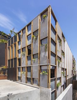 Living Screens Conceal a North Bondi Beach House and a Semi-Indoor Pool - Photo 1 of 18 -