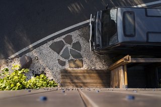 The new roof deck offers outdoor space and views—precious commodities on the 1,100-square-foot lot.
