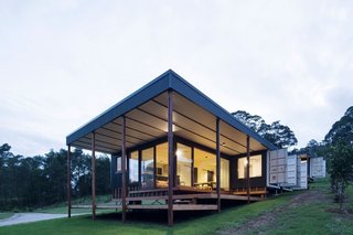 A Shipping Container Home in Australia Made With Eco-Friendly Materials - Photo 1 of 9 -