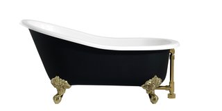 Shropshire tub by Victoria + Albert </p><p>From $4,688 </p><p> A dapper matte-black finish adds a contemporary edge to the Victorian-style, claw-footed Shropshire bathtub produced by Victoria + Albert, a British company best known for its <br>freestanding basins. 