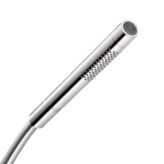 AXOR Starck Green 2-Jet handshower by Hansgrohe </p><p>From $280 Conceived by Philippe Starck and equipped with 134 no-clog spray channels and two <br>spray modes, AXOR’s <br>Green 2-Jet Handshower merges state-of-the-art <br>engineering with streamlined design. 