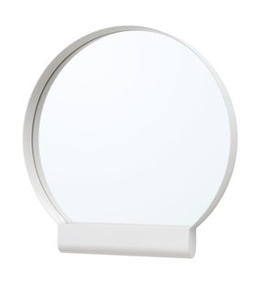 Ypperlig mirror <br>by Hay for IKEA </p><p>From $13 Part of a collection <br>of more than 60 products designed by Copenhagen-based cult brand Hay for Swedish giant IKEA, the Ypperlig mirror and shelf provide maximum functionality in a highly compact form. 