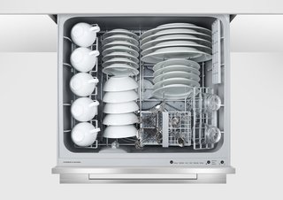DishDrawer dishwasher by Fisher & Paykel </p><p>From $649 Available in single- and double-drawer models, Fisher & Paykel’s DishDrawer is a godsend for compact kitchens. 
