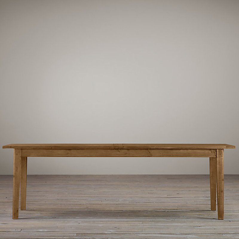 1900s Boulangerie Rectangular Extension Dining Table By Restoration 1900s Boulangerie Rectangular Extension Dining Table By Restoration Hardware