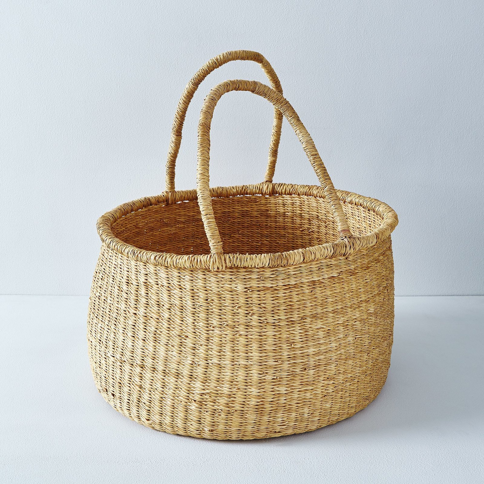 Medina Mercantile Large Woven Storage Basket by Food52 Dwell