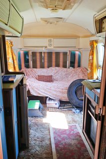 "I did my daily searches of Craigslist, eBay, and Airstream Classified every single morning," Sheena says. "I'd find the perfect trailer and jump on the phone, only to find out it had already been sold. We lost out on countless trailers."