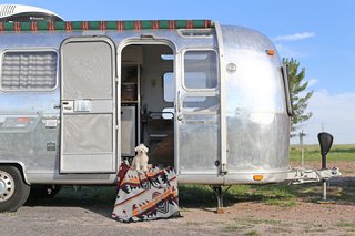 10 Things You Should Know Before Moving Into a Tiny Home - Photo 6 of 20 - No matter the destination, the couple's poodle, Riley, always tags along.