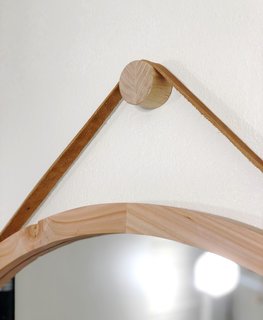 Dwell Made Presents: DIY Round Wall Mirror With Leather Strap - Photo 18 of 20 -