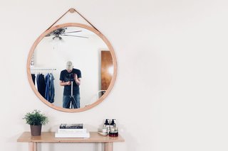 Dwell Made Presents: DIY Round Wall Mirror With Leather Strap - Photo 20 of 20 -