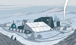 <b><i>1 Consolidation </i></b></p><p>Using the igloo as a geometric model, the new plan calls for condensing McMurdo Station into fewer, larger structures so that minimal surface area encloses maximum volume. </p><p><b><i> 2 Thermal Jacketing </i></b></p><p>In architect and project lead Rick Petersen’s recommended layout, spaces that require less heat, like warehouses, would act as physical buffers, "thermally jacketing" areas that require more heat, like offices. </p><p><b><i> 3 Waste-Heat Recapture </i></b></p><p>Waste-heat recycling will promote energy sharing across the various program functions. "We are using heat-exchangers to capture and redirect waste heat from generator exhaust stacks and wastewater drains," says Petersen. </p><p><b><i> 4 Double Wall </i></b></p><p>OZ proposed a double-wall envelope with structural insulated panels outside and stud walls inside, for a total thermal resistance of R-72. (For reference, in less extreme climates, Passivhaus buildings usually have R-40 to R-60 walls.) </p><p><b><i> 5 Triple-Glazed Windows </i></b></p><p>Triple-glazed, low-e coated windows would account for 11 percent of the building envelope, welcoming in the otherworldly landscape. Says Petersen: "The views give you a sense of inspiration to remind you of why you’re there." 