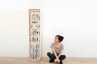 Dwell Made Presents: DIY Shoe Shelf With a Macramé Curtain - Photo 24 of 25 -
