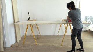 Dwell Made Presents: DIY Shoe Shelf With a Macramé Curtain - Photo 1 of 25 -