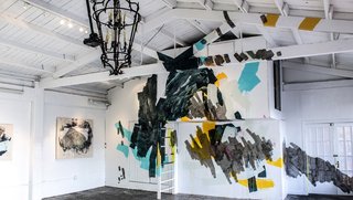 12 Rising Creators to Know Right Now - Photo 9 of 12 - "I want my paintings to take people on a journey, but I need to capture their attention first," says Day. "Luckily with platforms like Wescover, I can get my art in front of many different audiences. Wescover makes that accessible."