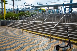 Paving the Way For Iconographic Landmarks - Photo 2 of 17 - The Colorado Esplanade runs alongside the Downtown Santa Monica station on the Metro Expo Line. 