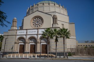 Paving the Way For Iconographic Landmarks - Photo 6 of 17 - The Wilshire Boulevard Temple, located near downtown Los Angeles on the Wilshire Boulevard, was completed in 1929. It has long been an LA landmark, its Byzantine-style dome visible from the highway.