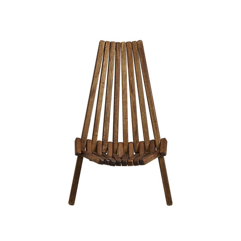 Photo 3 Of 4 In Cb2 Maya Wood Outdoor Chair Dwell Cb2 Maya Wood Outdoor Chair