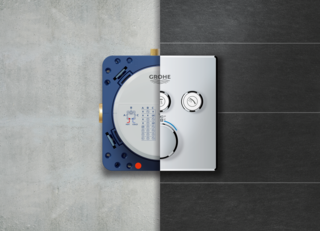The SmartControl delivers multiple shower outlets with one seamlessly designed trim, meaning your plumber only has to install one, simple control.