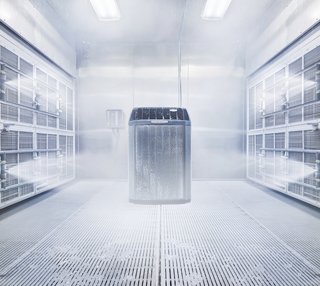 In the lab, units are subjected to ice. One compressor, dubbed "Snowball," was covered in ice for over 24 years. The team wanted to see how far they could push the system’s limits. Units still hum along today, under sheets of ice. 