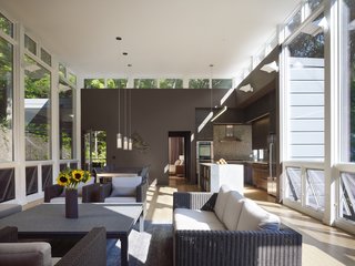 Bensen’s house prioritizes gathering space. "The bedrooms are ancillary," she says. "The house is designed to make it easy for people to want to gather." 