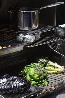 Multi-layer cooking zones allow chefs to cook multiple items at a time and at variable temperatures. 