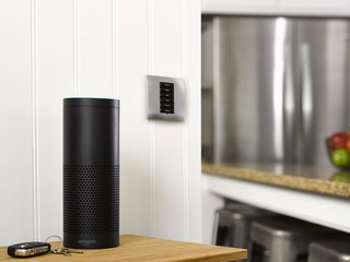 Control4 Keypads provide control of many devices in one place. The customized buttons operate lights, music, security systems, and more. Compatibility between Control4 and Amazon Alexa allows the entire house to be commanded by voice, as well. 