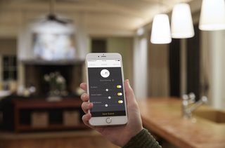 All your NOON "scenes" are controllable and customizable from the NOON smart phone app. 